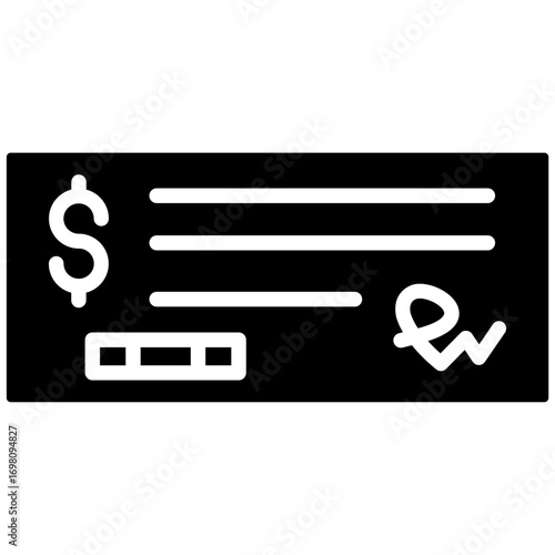 Cheque Icon