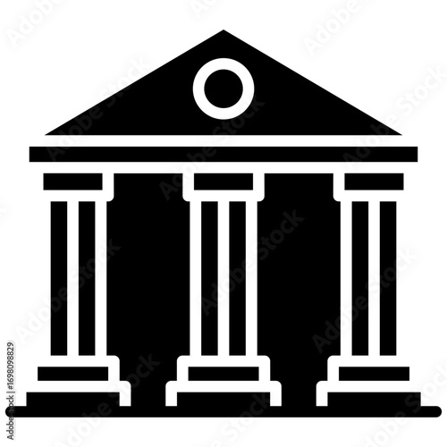Greek Temple Icon