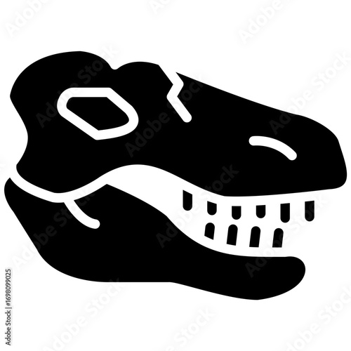 Dinosaur Fossil Icon