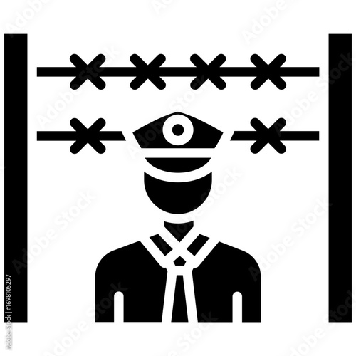 Border Security Icon