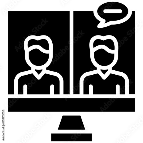Online Meeting Icon