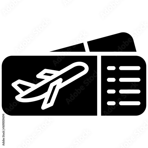 Flight Ticket Icon