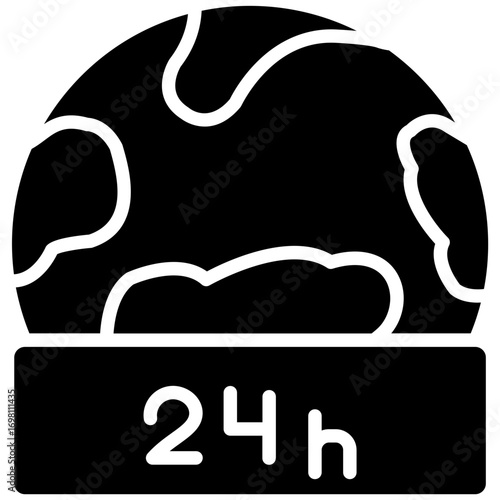24 Hours News Icon