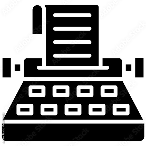 Typewriter Icon