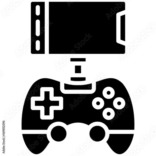 Mobile Game Console Icon