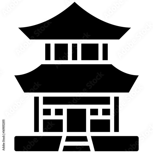 Chinese House Icon