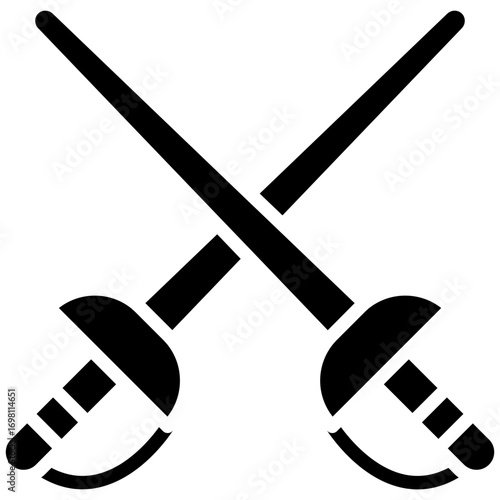 Fencing Sports Icon