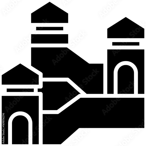 Great Wall of China Icon