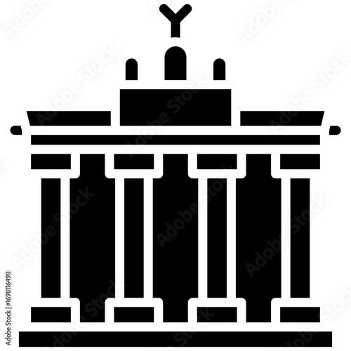 Brandenburg Gate Icon