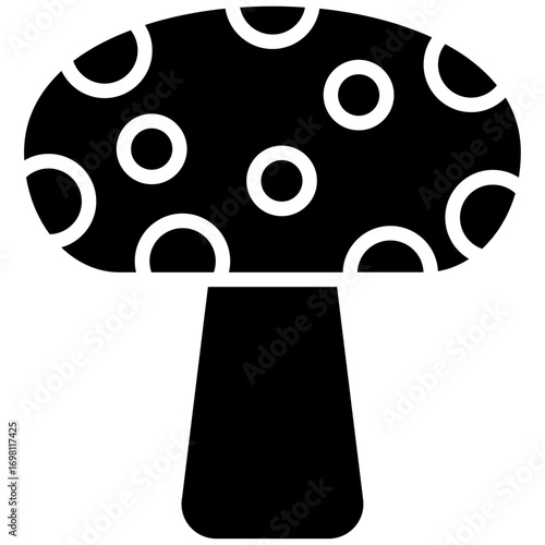 Spring Mushroom Icon