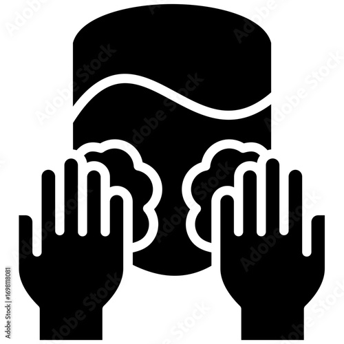 Wash Face Icon