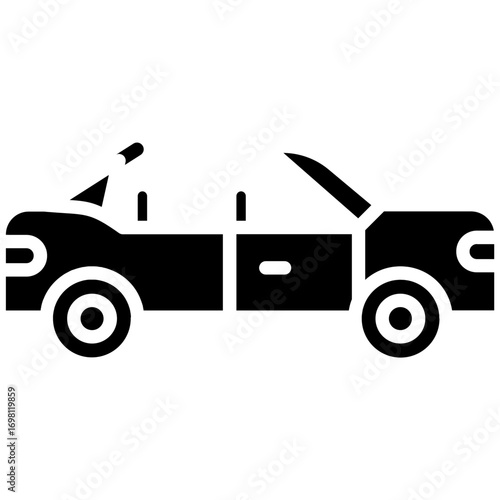 Convertible Car Icon