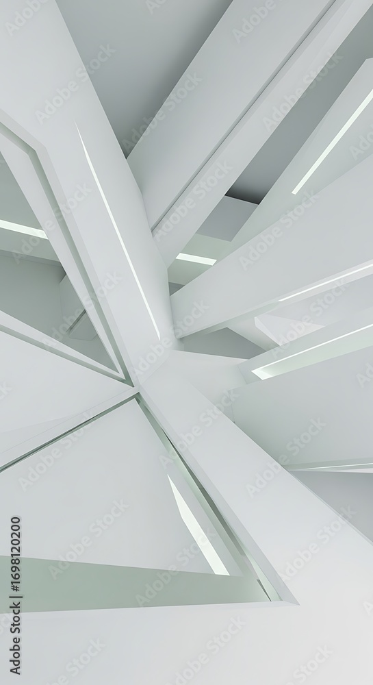 Obraz premium Abstract Architectural Structure.