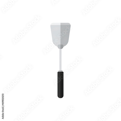Kitchen Spatula Illustration Isolated on White Background Cooking Utensil