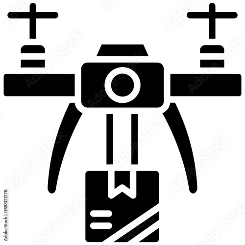 Drone Delivery Icon