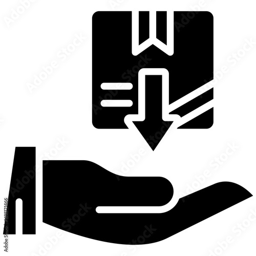 Receive Delivery Icon