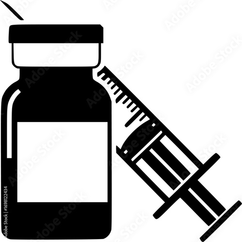 Insulin icon vector graphics
