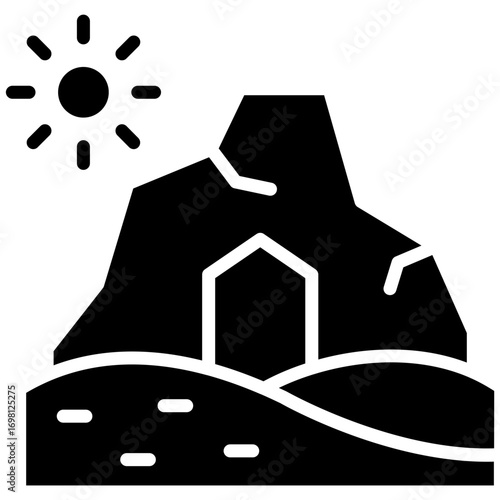 Desert Cave Icon