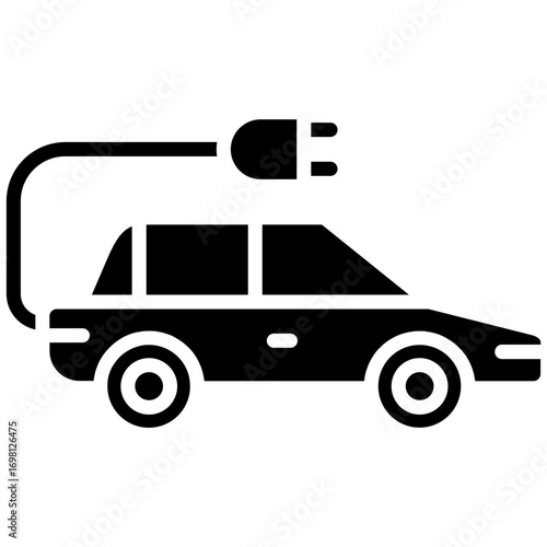 Electric Car Icon