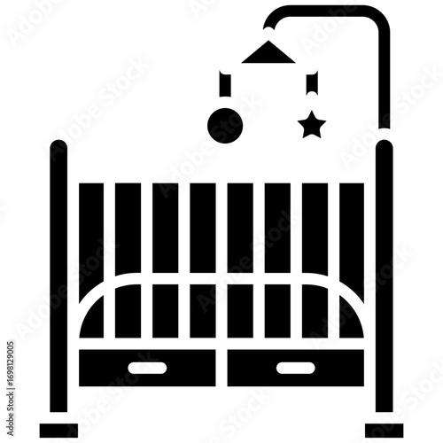 Baby Crib Icon