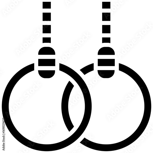 Gym Rings Icon