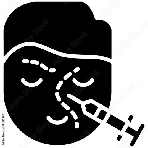 Facial Plastic Surgery Icon