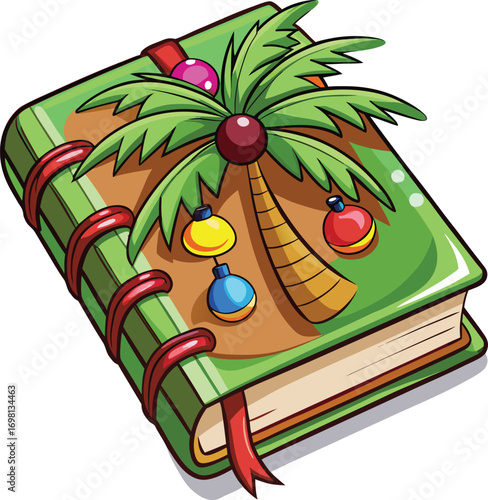 Christmas Travel Planning Tropical Christmas Book Design