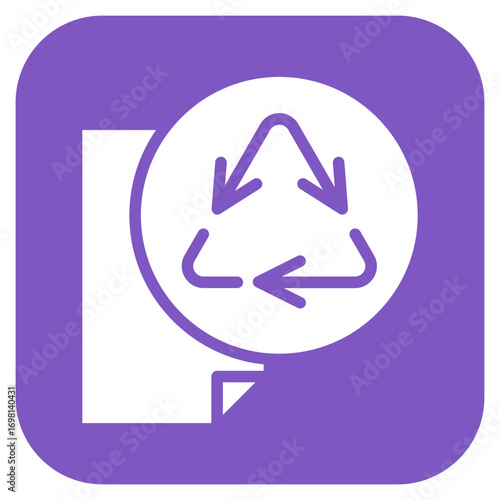 Recycled Paper Icon
