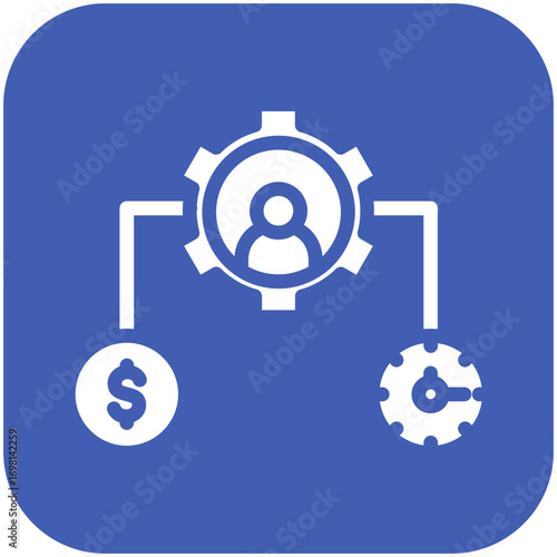 Resource Allocation Icon