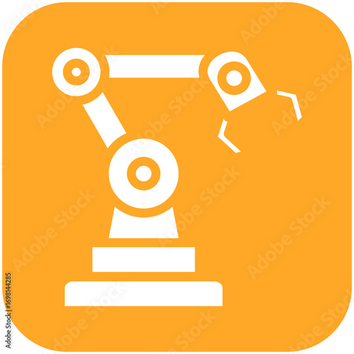 Industrial Robot Icon