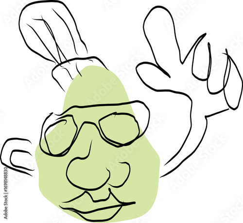 Pear dude for your package design