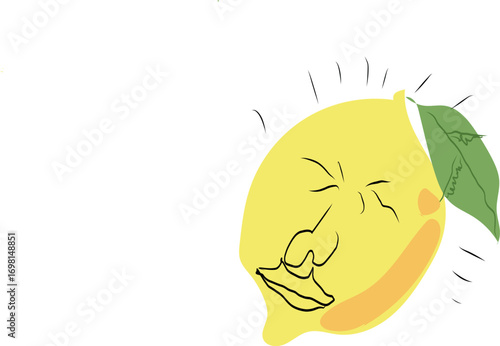 Sour lemon for your package design