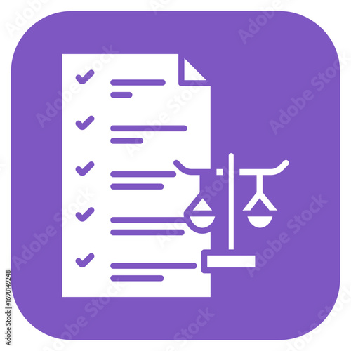 Legal Compliance Icon