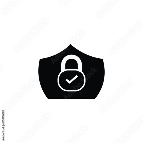 two factor authentication icons. simple solid vector