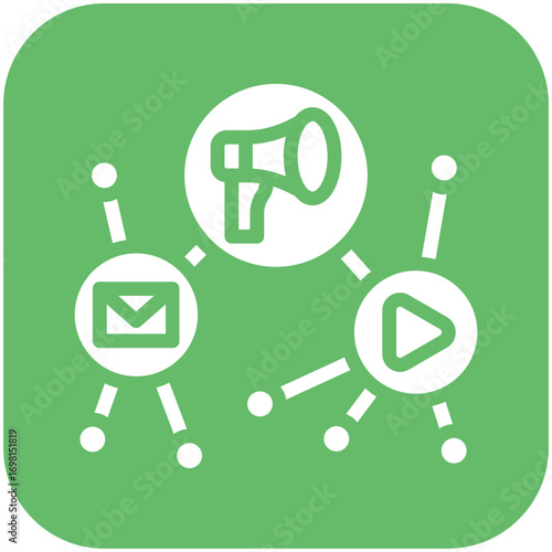 Viral Distribution Icon