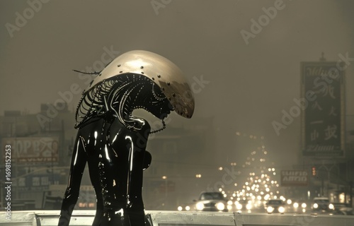 Futuristic Biomechanical Alien Creatures in Surreal Sci-Fi Environments ,concept Art Collection