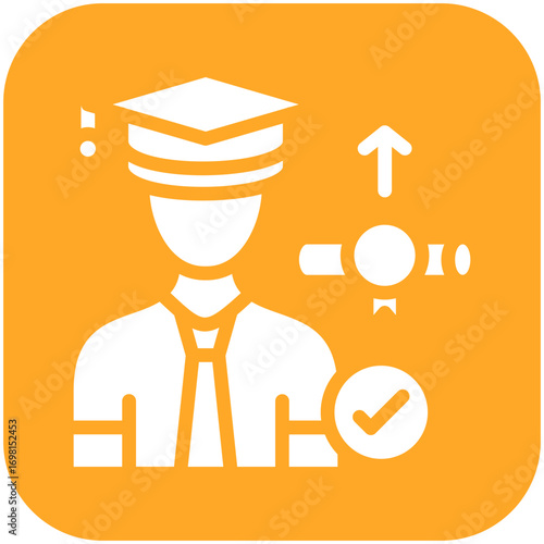 Postgraduate Student Icon