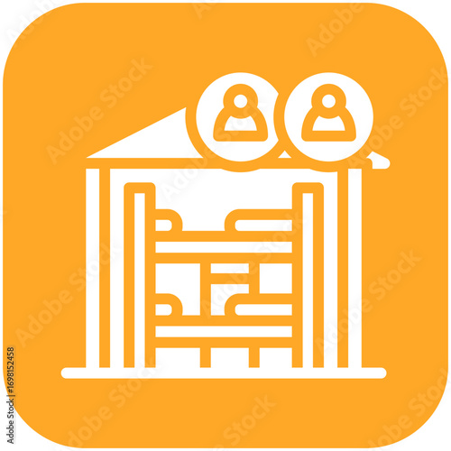 Billede på lærred Roommate Icon