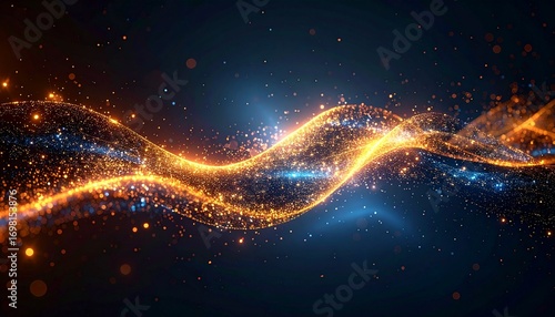 テクノロジー風、シンプルでキラキラしたスタイリッシュな背景画像