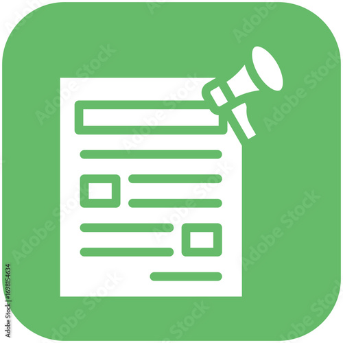 Press Release Icon
