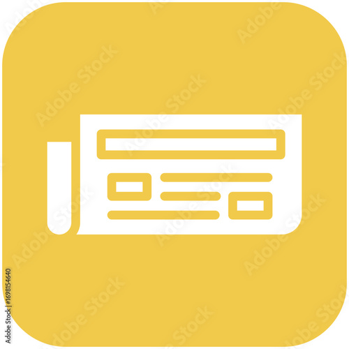 Newspaper Article Icon