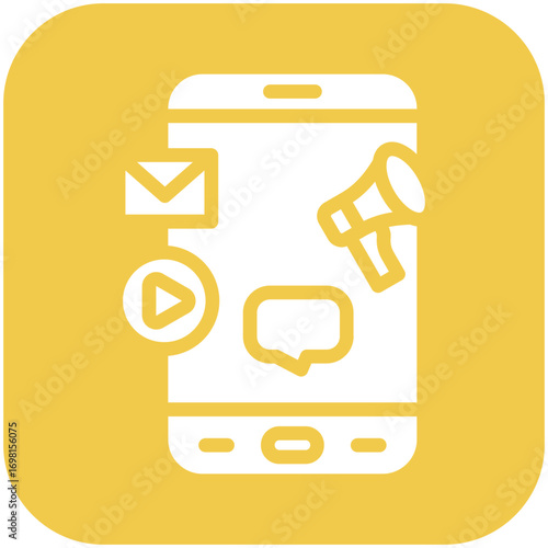 Social Media Advertising Icon