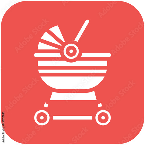 Baby Stroller Icon