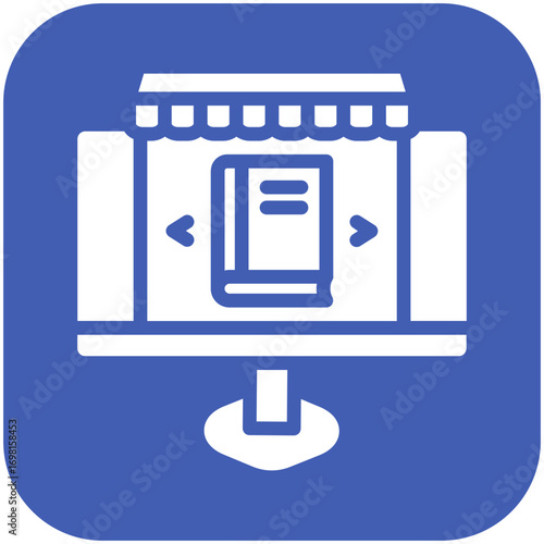 Ebook Bookstore Icon