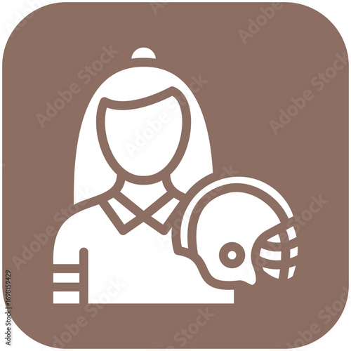 Goalie Female Icon