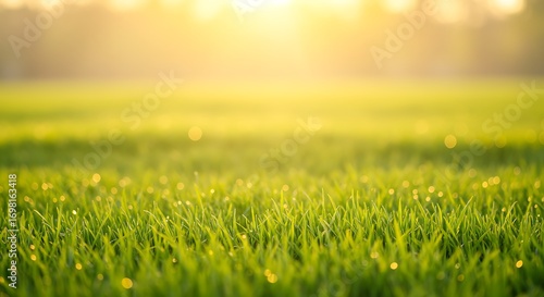 Fototapeta Naklejka Na Ścianę i Meble -  Golden Hour Meadow
