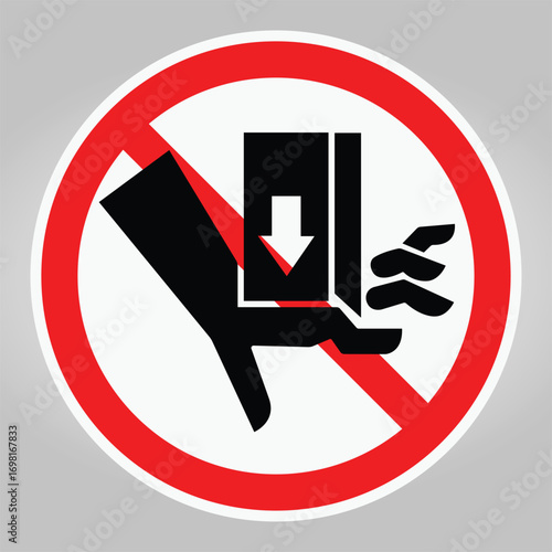 Prohibition Sign Against Littering and Waste Disposal in Public Areas