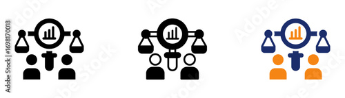 Benchmark Icon Collection Glyph & Mixed Style 