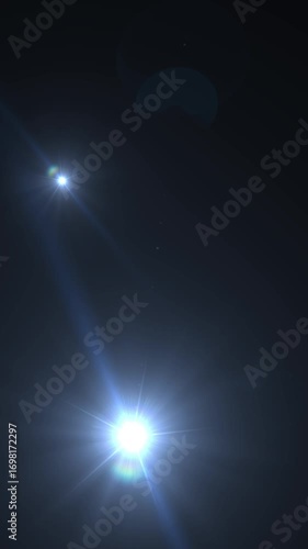 Light leaks transitions on Black background, light defocused light rays flickering light effect. Realistic Optical Lens Flare Effect. 4K Alpha channel.