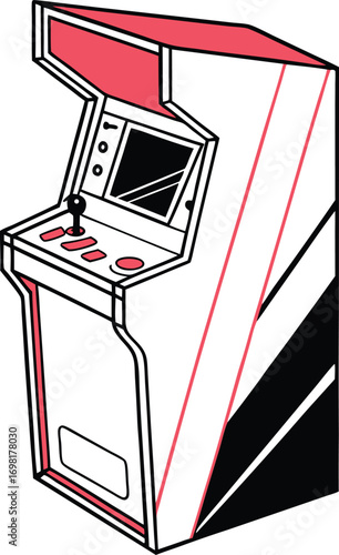 Retro arcade cabinet brings nostalgia to life for gaming enthusiasts and vintage collectors